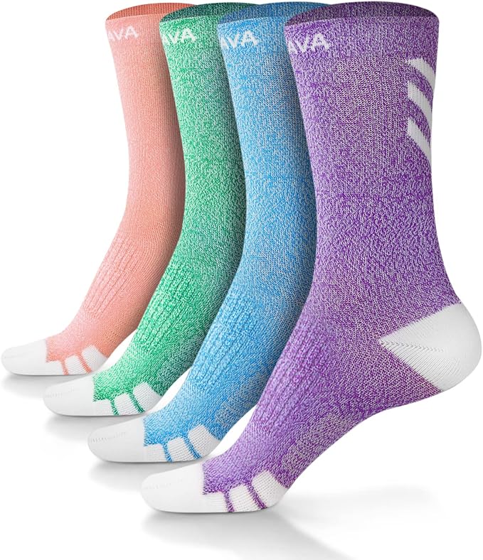 DOVAVA Dri-tech Compression Crew Socks, Comfort Boost Circulation by Dovava