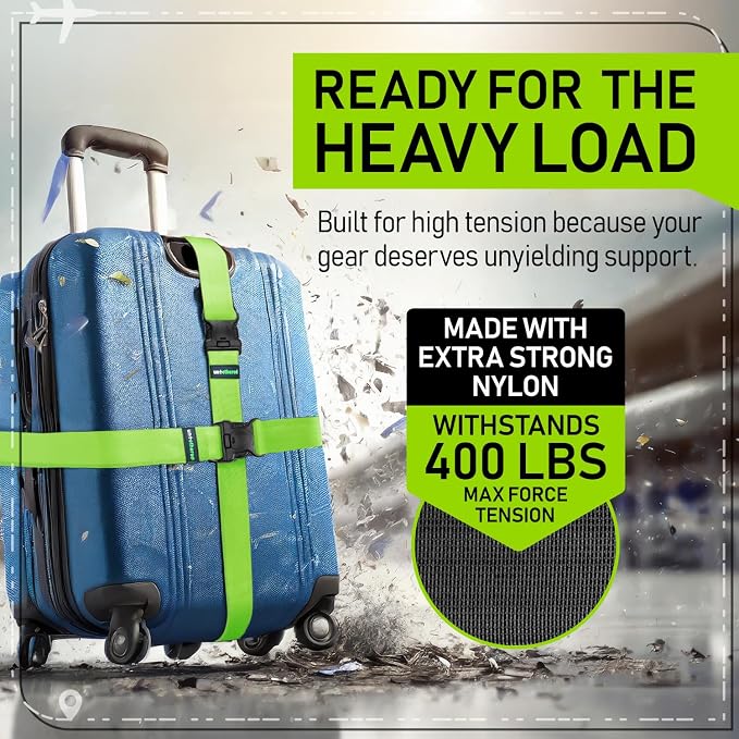 Untethered Luggage Straps | TSA-Approved Suitcase Belts - Image 3
