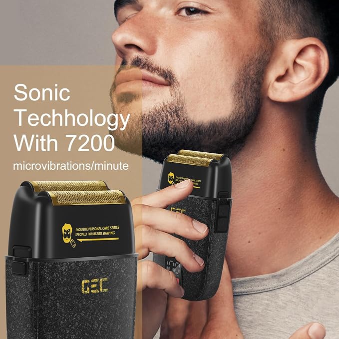 GEC 2-in-1 Electric Shaving Razor, Rechargeable Razor - Image 6