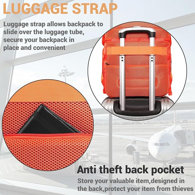 Insulated Cooler Backpack, Double Deck Leakproof Cooler Bag, Insulated Backpack - Image 6