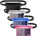 HEETA Waterproof Fanny Pack, Waterproof Pouch Dry Bag 2/3/4 Pack by HEETA