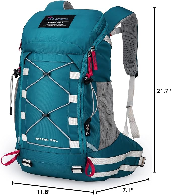 MOUNTAINTOP Hiking Backpack 35L Travel Backpack Lightweight Daypack - Image 9