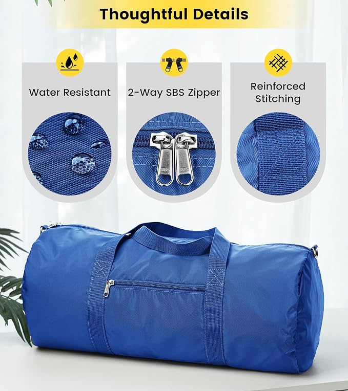 Vorspack Duffel Bag 20-24-28 Inches Foldable Gym Bag - Image 4