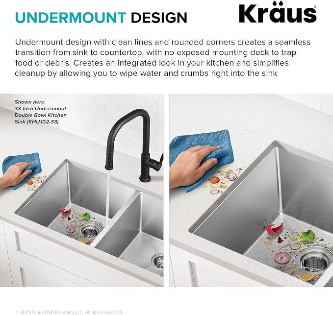 Kraus Kitchen Sinks Undermount - Image 8