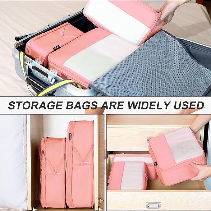 6 Set Compression Packing Cubes - Image 5