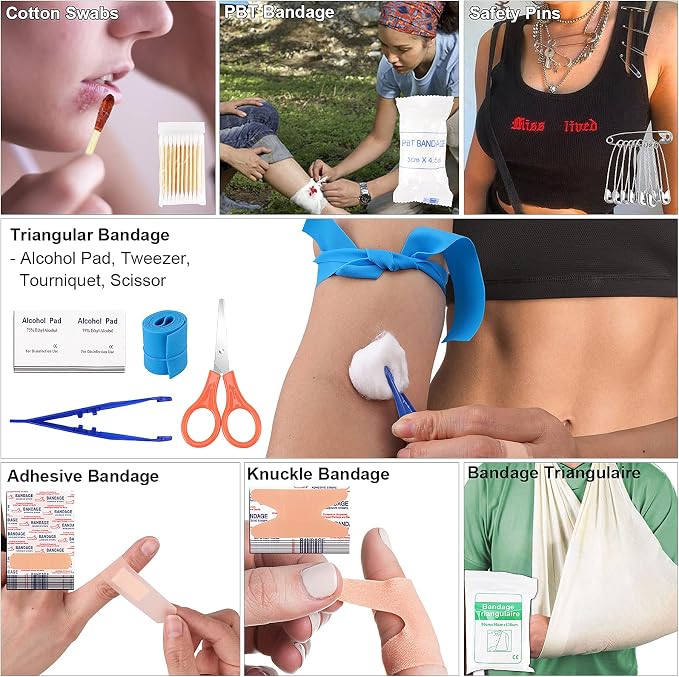 Emergency Survival Kit and First Aid Kit, Gift - Image 5