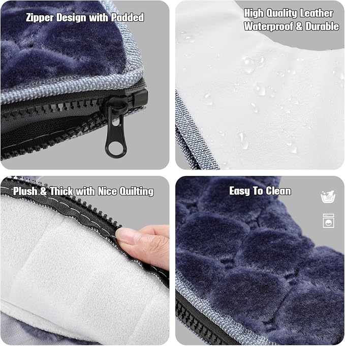 Riakrum 4 Pcs Toilet Seat Covers Pads - Image 3