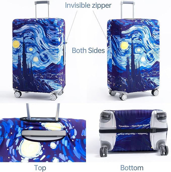 Travelkin Luggage Covers For Suitcase Tsa Approved, Suitcase Cover Protector - Image 2