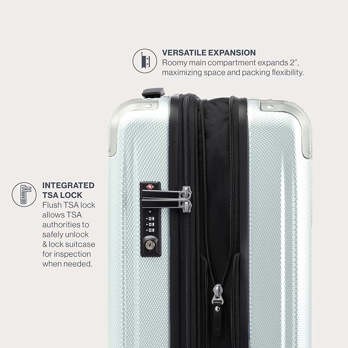 Travelpro Pathways 3 Hardside Expandable Luggage, 8 Spinner Wheels, Lightweight - Image 4
