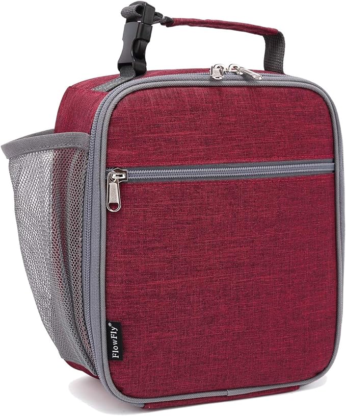 FlowFly Kids Lunch box Insulated Soft Bag Mini Cooler Back to School Thermal by FlowFly