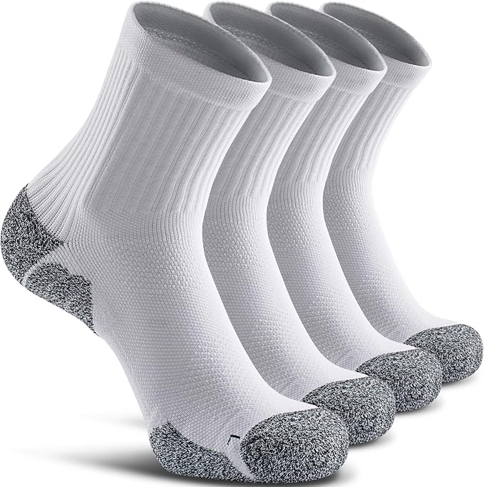 CWVLC Cushioned Compression Sport Quarter Socks by CWVLC