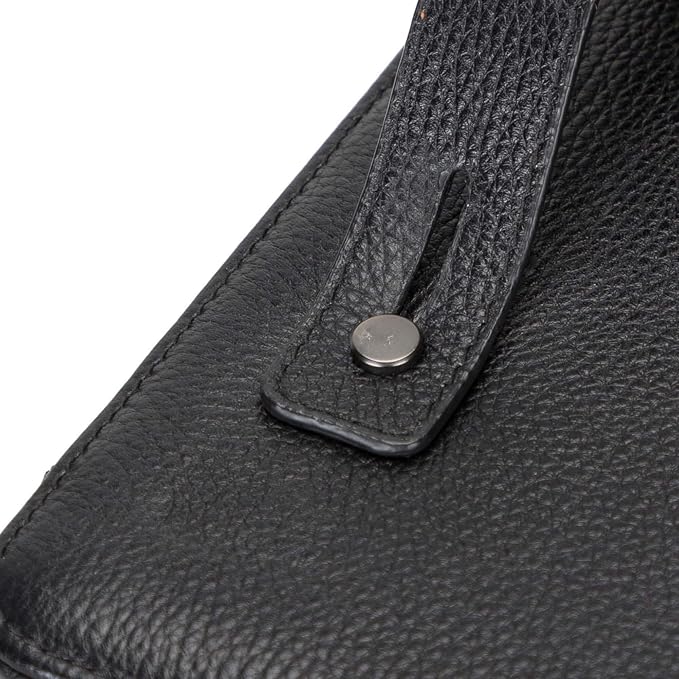 Medicine Handmade Leather Cable Organizer Bag – Full-Grain Leather Travel Tech - Image 6