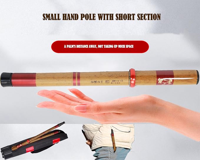 Telescopic Rod Kit Tenkara Fishing Rod Kit 20FT-Zoom Stream 4 Lengths - Image 4
