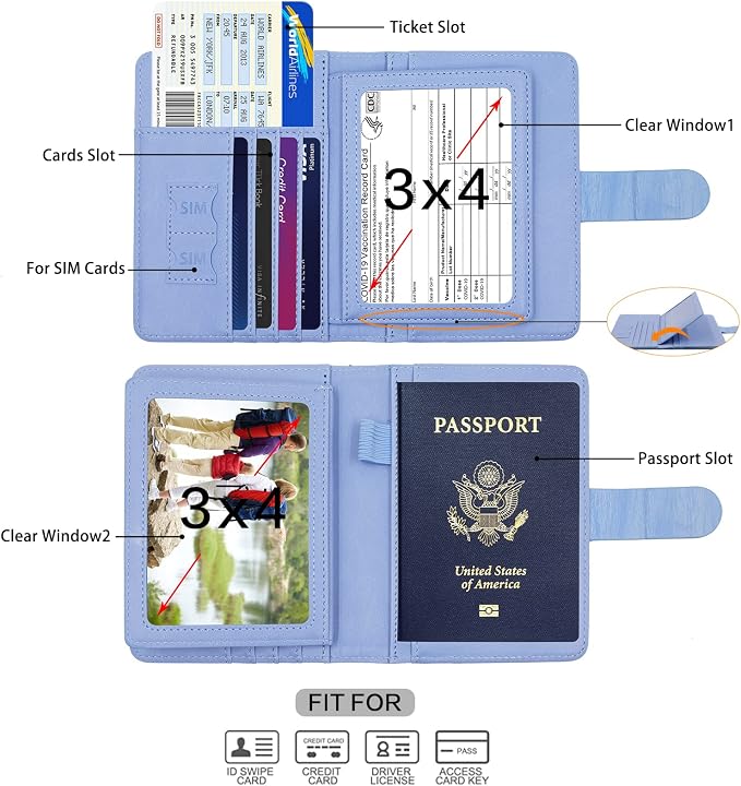 Melsbrinna Rfid Passport Holder - Image 3