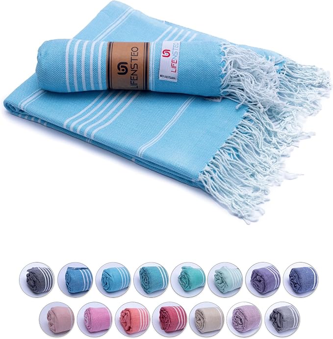 Turkish Beach Towel by LIFENSTEO