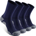 Elite Cushioned Compression Mid-crew Socks 4-Pack by Sitoisbe