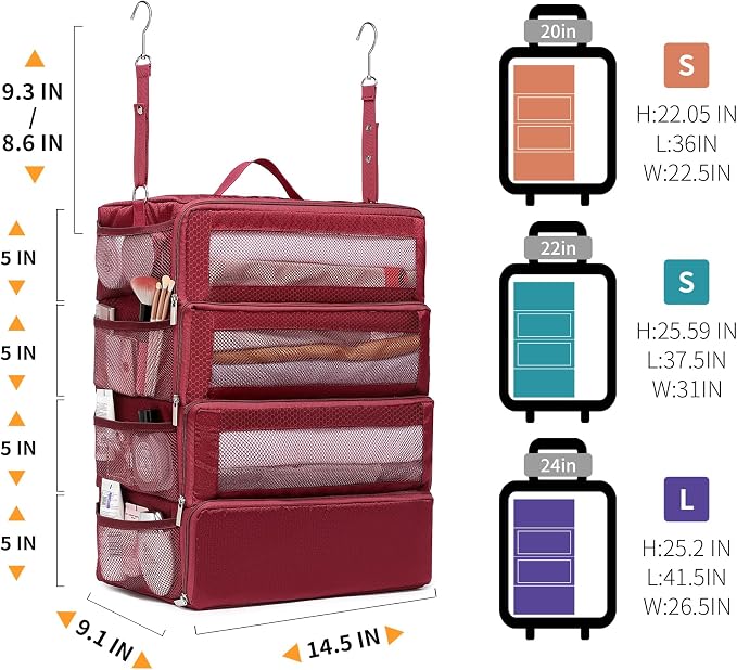 Suitcase Organizer Travel Bags Organizer - Image 2