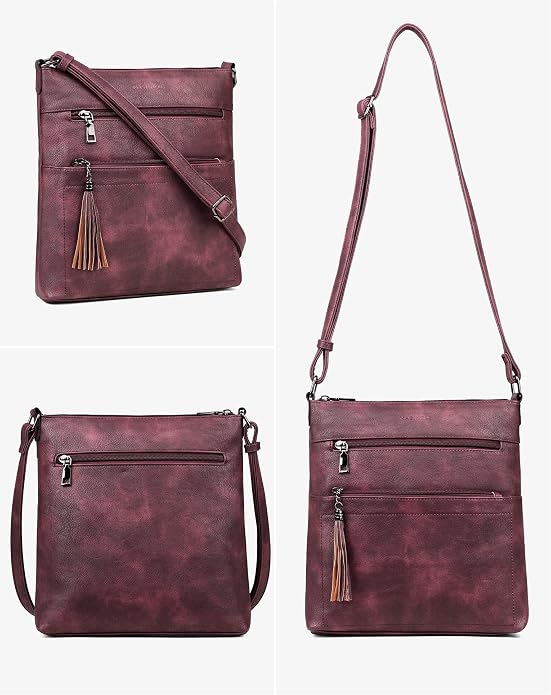 MASINTOR Crossbody Purses for Women, Adjustable Strap Shoulder Bag - Image 5