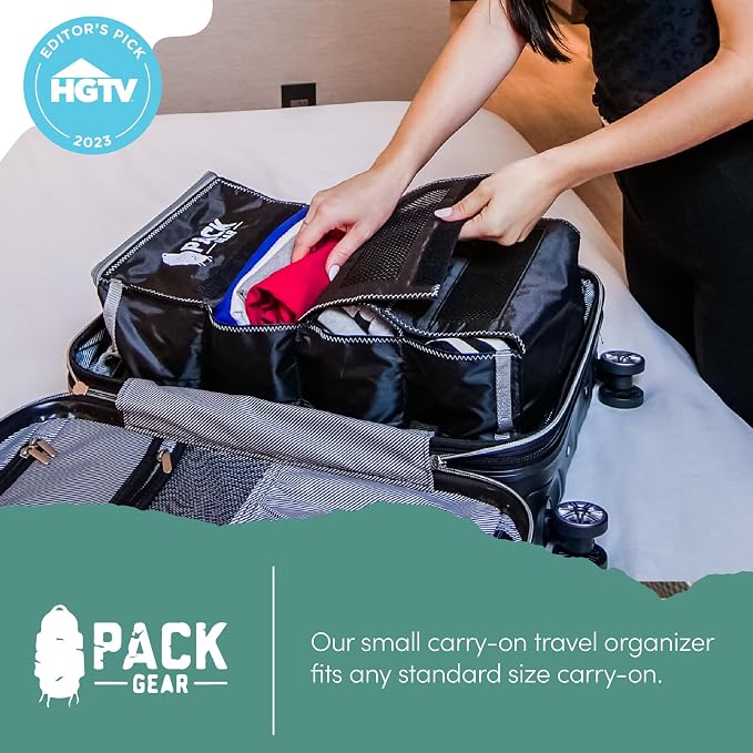 Pack Gear Hanging Luggage Organizer - Image 6