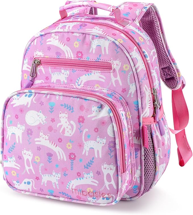 mibasies Toddler Backpack for Girls 2-4: Cute Kids Backpacks for Girls by mibasies
