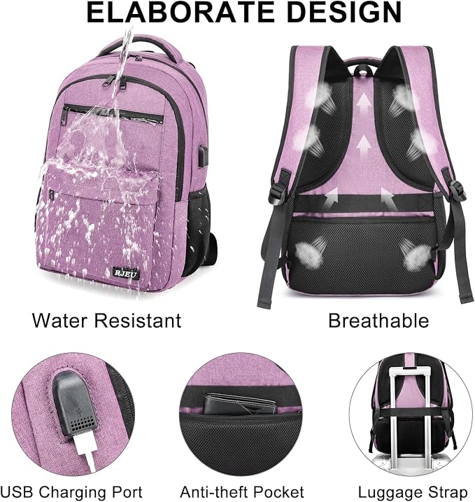Backpack for Women, School Backpack for Teen Girls College Back pack - Image 5