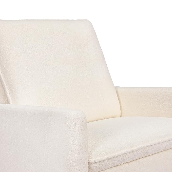 babyletto Cali Pillowback Chair and a Half Glider in Chantilly Fleece - Image 7