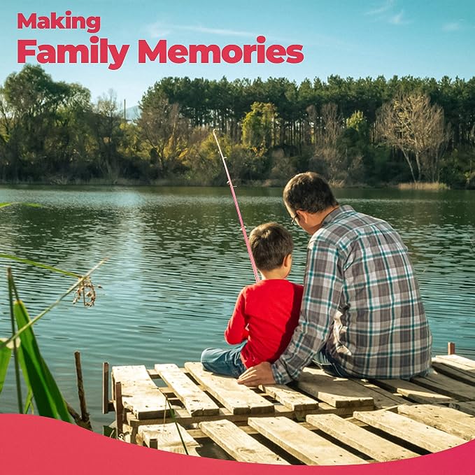 DaddyGoFish Kids Fishing Pole - Image 8
