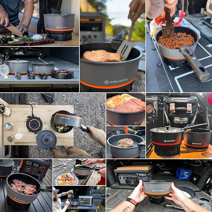 Nomad Cooking System, Electric Camping Stove 200-1000W - Image 7