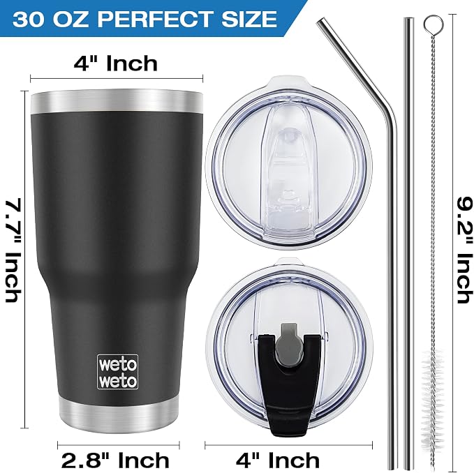 WETOWETO 30 oz Insulated Tumbler - Image 3