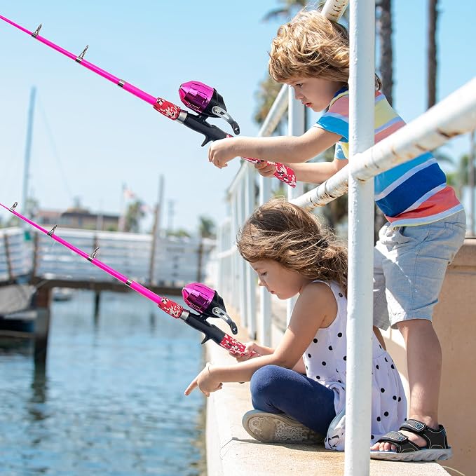 Kids Fishing Pole, Portable Telescopic Kids Fishing Poles - Image 8