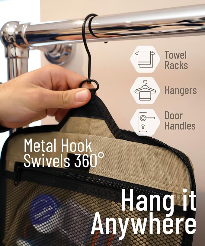 D&D Hanging Travel Toiletry Bag - Image 5