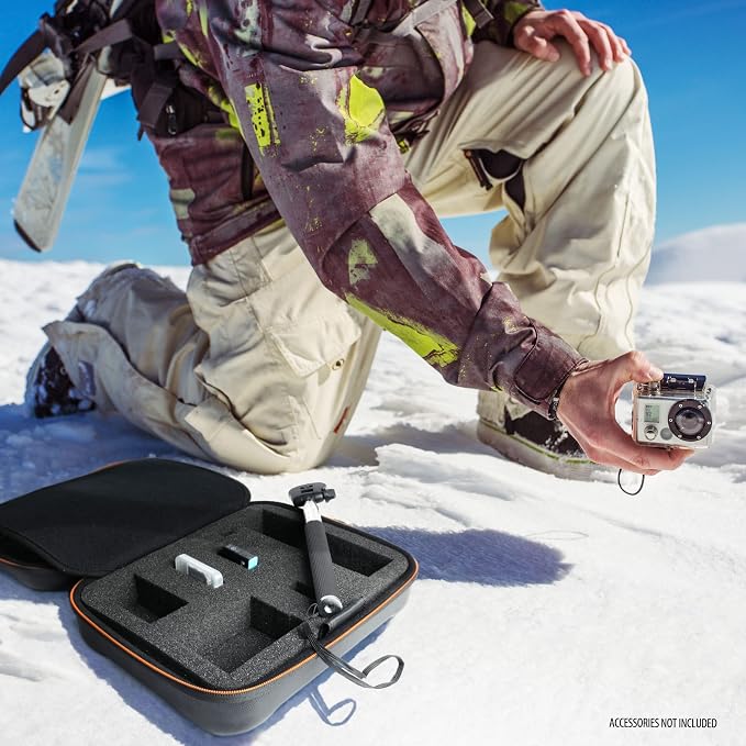 USA Gear Water Resistant EVA Foam Hard Case Compatible - Image 6