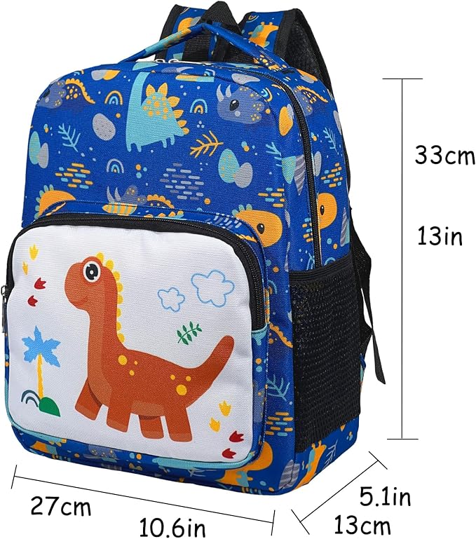 POWOFUN13 inch Kids Toddler Preschool Travel Backpack Cute Cartoon Backpack - Image 7
