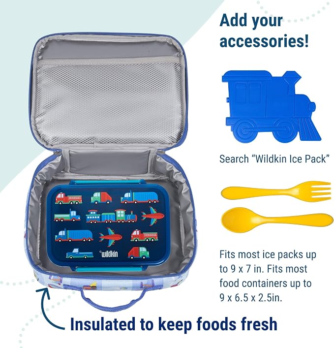 Wildkin Kids Insulated Lunch Box – Durable and Reusable - Image 5