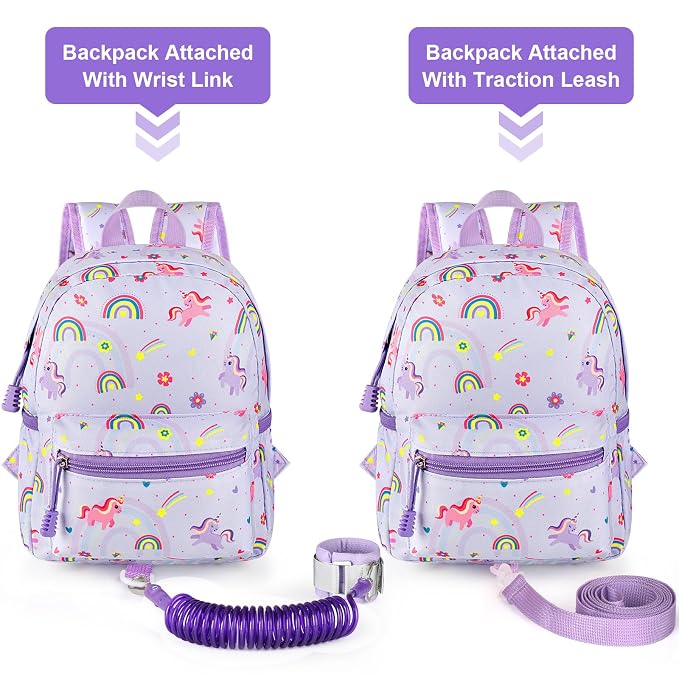 Accmor Toddler Backpack Leash, Cute Unicorn Baby Backpacks - Image 4