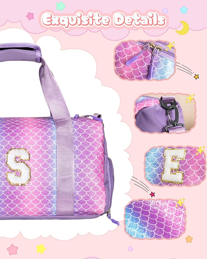 Cute Preppy Gifts for Girls-Girl Gym Bag - Image 4