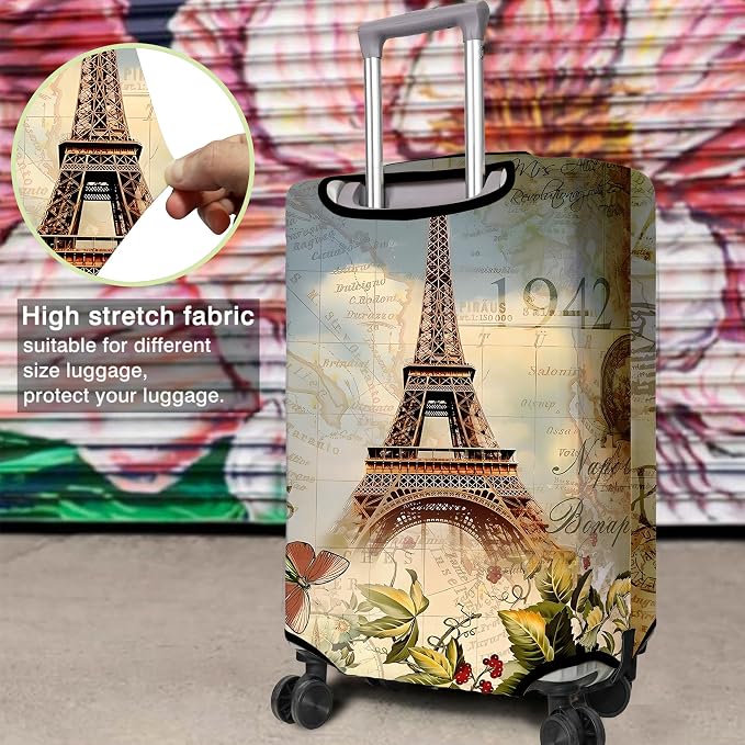 Travel Luggage Cover Suitcase Protector Fits 18-32 Inch Wheel Covers - Image 4