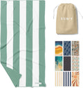 SUN'Y Waffle Microfiber Beach Towel – Sand Free, Quick Dry, Ultra Absorbent by SUNY
