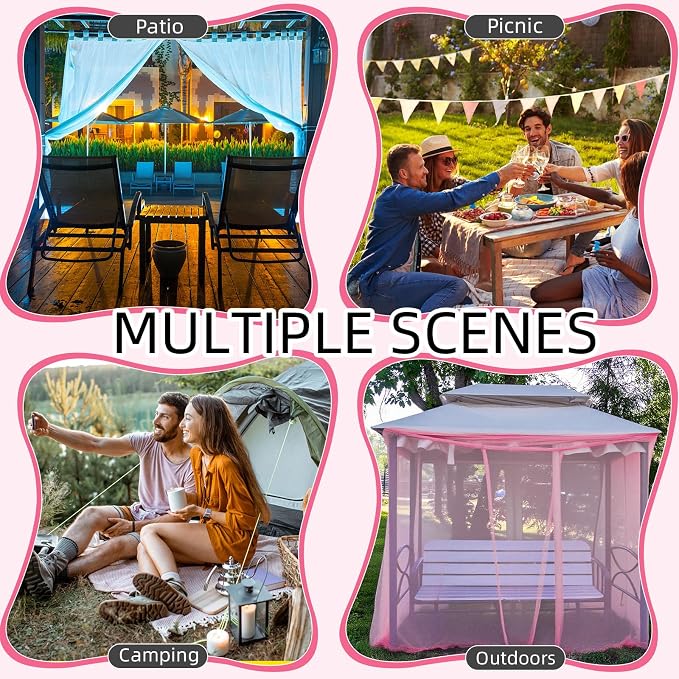 4 Corners Mosquito Net for Mosquiteros para Camas Bed Canopies Netting Bed - Image 7