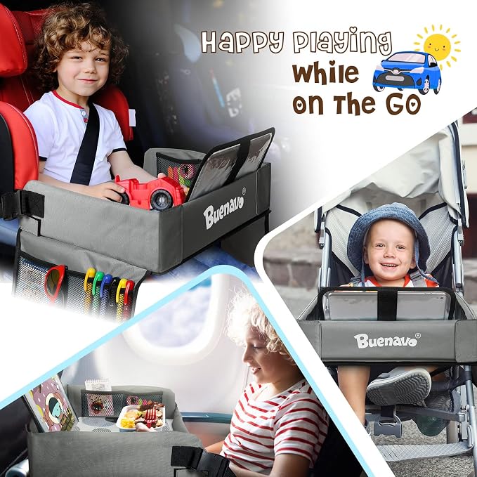 Car Seat Organizer Kids Travel Tray - Image 7