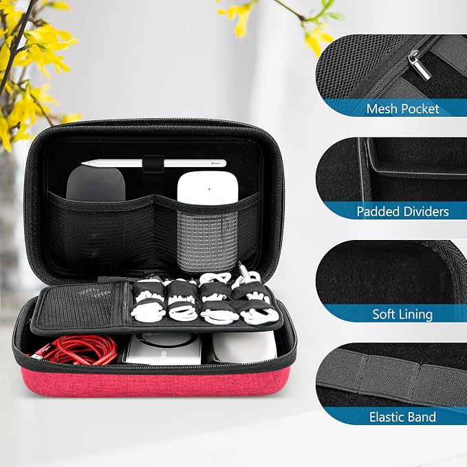 ProCase Hard Travel Electronic Organizer Case - Image 3