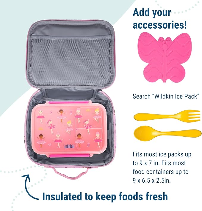 Wildkin Kids Insulated Lunch Box – Durable and Reusable - Image 5