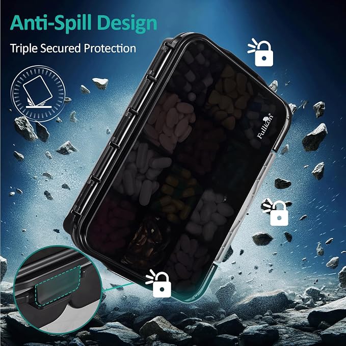 Fullicon Daily Travel Moisture Proof Pill Case - Image 4