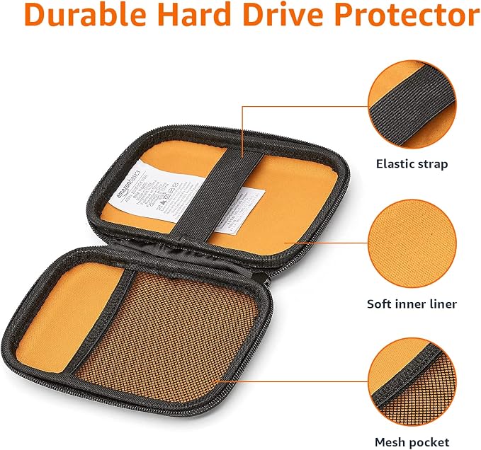 Amazon Basics External Hard Drive Portable Carrying Case - Image 6