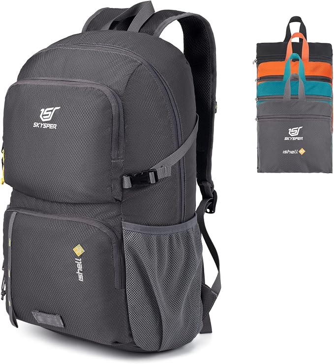 SKYSPER Lightweight Packable Backpack - 30L Hiking Daypack by SKYSPER