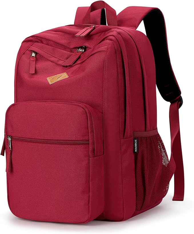 ZORFIN 26L Backpack for College, and Travel: Water Resistant Bookbag by ZORFIN-SimpleYetChic