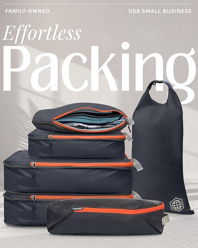 Compression Packing Cubes Set for Travel - Image 3