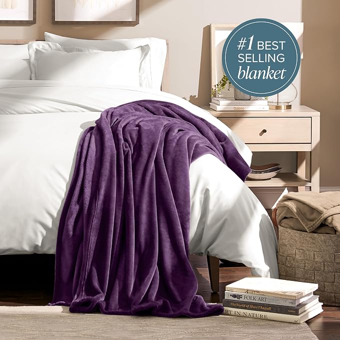 Bare Home Fleece Blanket - Image 2