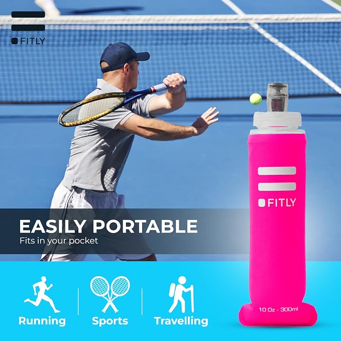 Soft Flask - Shrink As You Drink Soft Water Bottle - Image 4