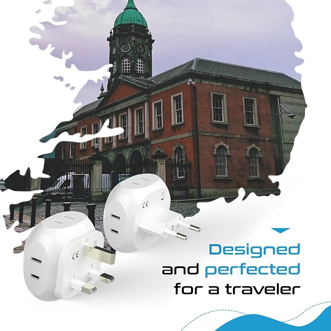 Ceptics Europe Travel Adapter Plug Set Schuko - Image 4